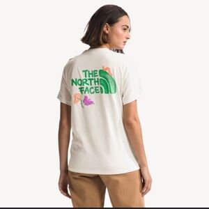 The North Face Cream T-Shirt XLarge Nature is Magic Graphic